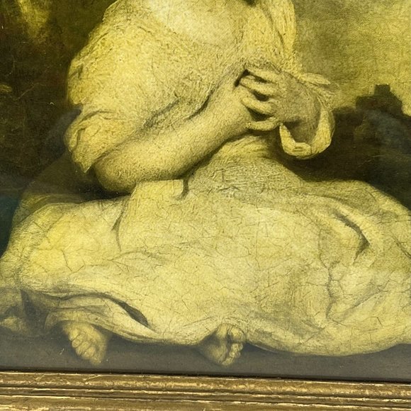 Framed Art Print Joshua Reynolds Age of Innocence Framed Art Print Schommers WI - Picture 3 of 6